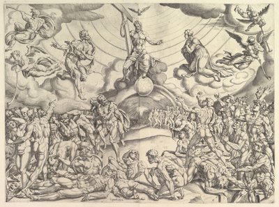 Le Jugement Dernier, vers 1548-50 - Cornelis Bos