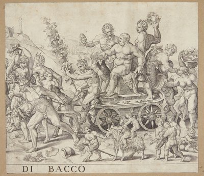 Le triomphe de Bacchus - Cornelis Bos