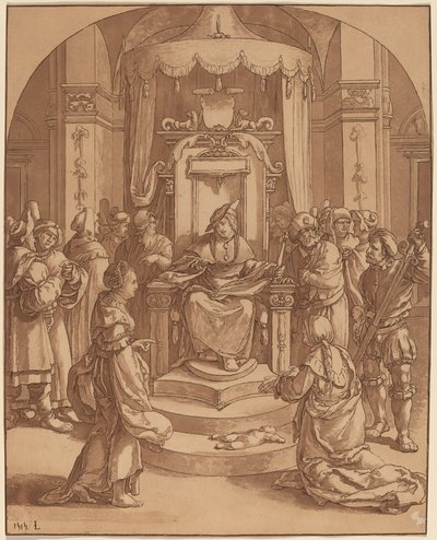 Le Jugement de Salomon, 1782 - Cornelis Brouwer