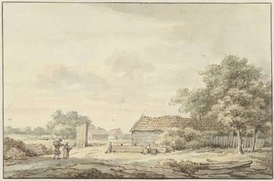 Paysage avec fermes - Cornelis Buys