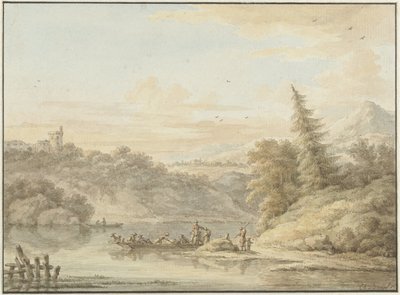 Paysage fluvial - Cornelis Buys