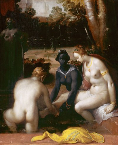 Bethsabée au bain, 1594 - Cornelis Cornelisz. Haarlem van