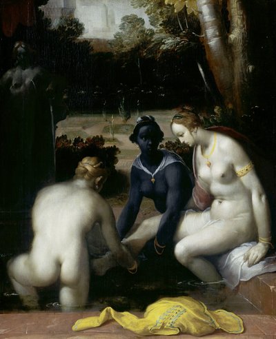 Bethsabée à sa toilette - Cornelis Cornelisz. van Haarlem