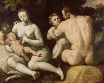 La famille de Noé - Cornelis Cornelisz van Haarlem