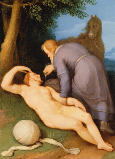 Le Bon Samaritain, 1627 - Cornelis Cornelisz van Haarlem