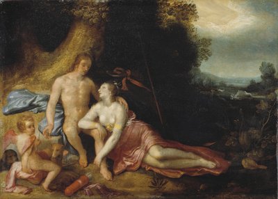 Vénus et Adonis, 1603 - Cornelis Cornelisz van Haarlem