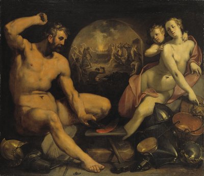 Vénus et Vulcain, 1590 - Cornelis Cornelisz van Haarlem