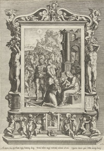 Adoration des mages - Cornelis Cort
