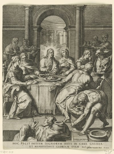 Noces de Cana - Cornelis Cort