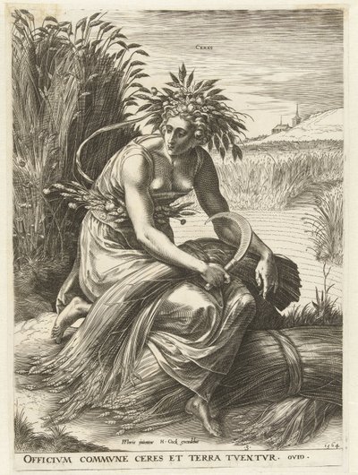 Cérès - Cornelis Cort