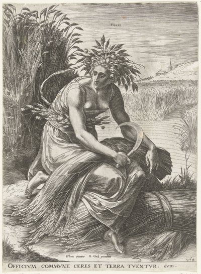 Cérès - Cornelis Cort