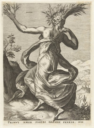 Daphné (Godinnen en nimfen) - Cornelis Cort