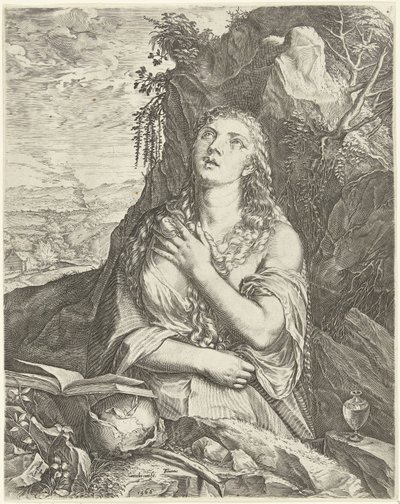 Marie Madeleine pénitente - Cornelis Cort