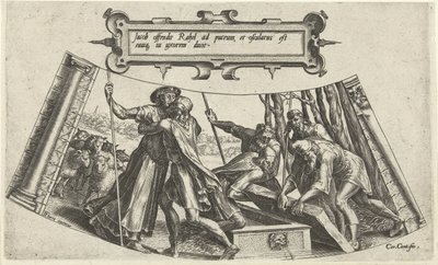 La rencontre de Jacob et Rachel au puits - Cornelis Cort
