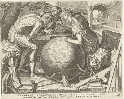 Géométrie (Artes Liberales) - Cornelis Cort