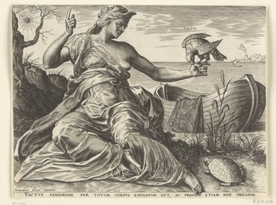 Le toucher - Cornelis Cort