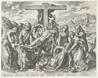 Descente de Croix - Cornelis Cort
