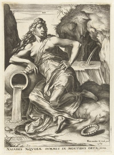 Naïade - Cornelis Cort