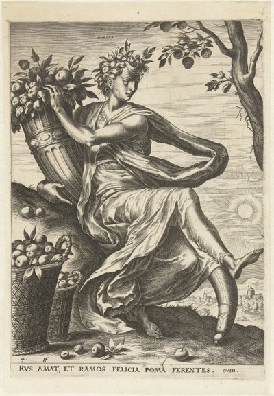 Pomone - Cornelis Cort