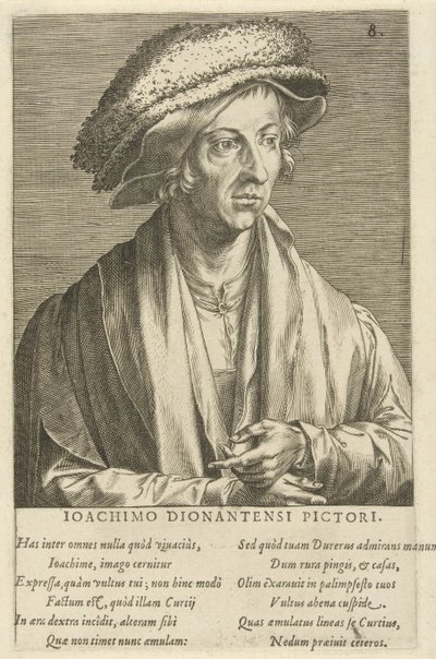 Portrait du peintre Joachim Patinier - Cornelis Cort