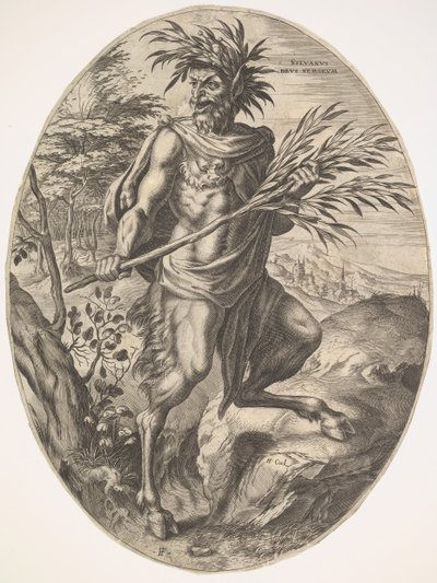 Sylvanus des Dieux ruraux, 1565 - Cornelis Cort