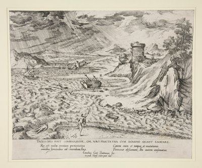 Le Naufrage - Cornelis Cort