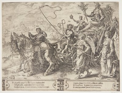 Le triomphe de la paix - Cornelis Cort