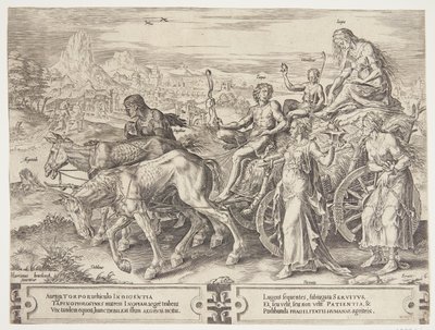Le triomphe du désir - Cornelis Cort