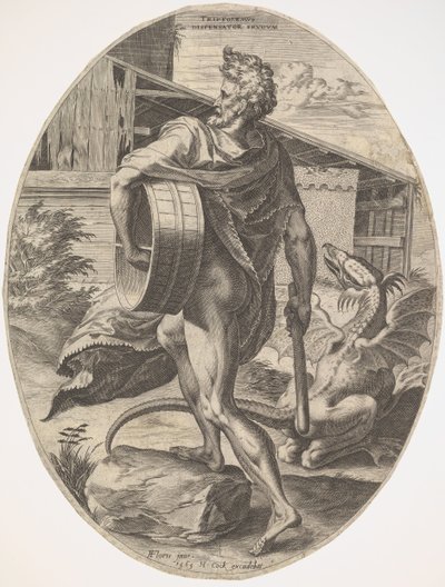 Triptoleme des Dieux Ruraux - Cornelis Cort