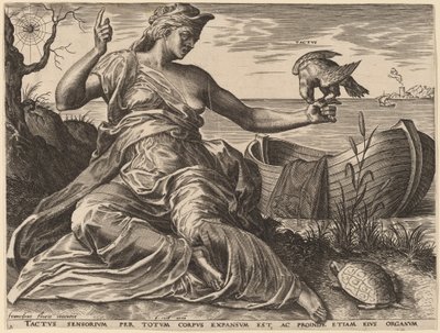 Tactus - Cornelis Cort after Frans Floris I