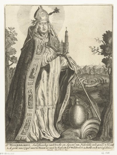 Saint Willibrord en tant qu