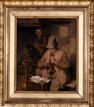 Un jeune joueur de flûte, 1680 - Cornelis Dusart