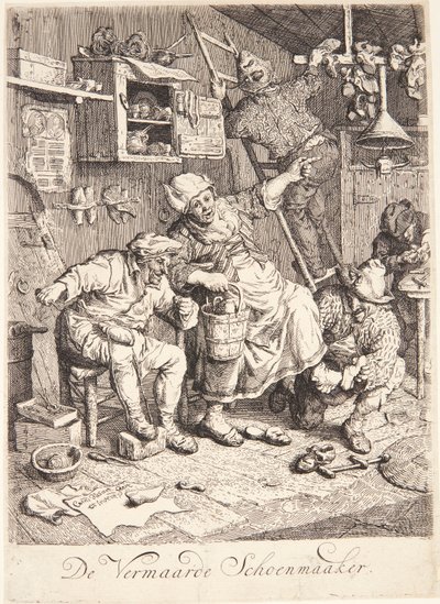 Un cordonnier - Cornelis Dusart