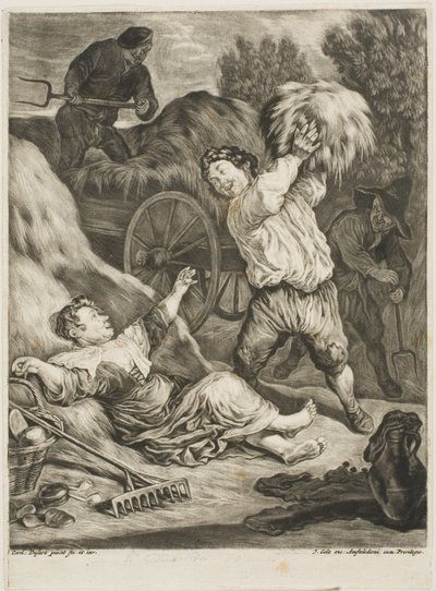 Juillet - Cornelis Dusart