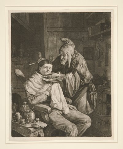 Le Chirurgien du village - Cornelis Dusart