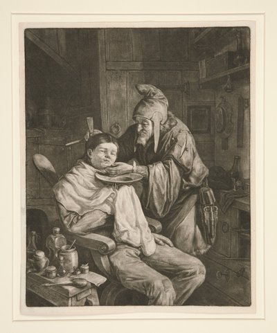 Le chirurgien de village - Cornelis Dusart