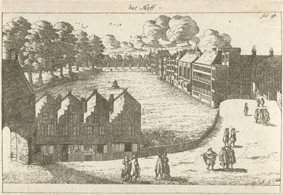 Vue sur le Buitenhof het Hoff - Cornelis Elandts