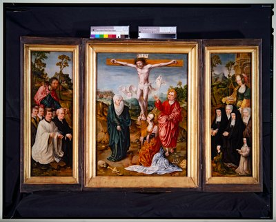 Triptyque de la Crucifixion (panneau central) - Cornelis Engelbrechtsen