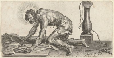 Jésus après la flagellation - Cornelis Galle (II)