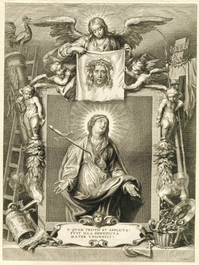 Marie en tant que Mater Dolorosa - Cornelis Galle (II)