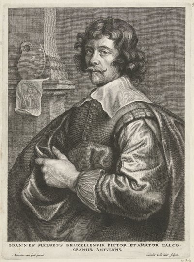Portrait de Joannes Meyssens - Cornelis Galle (II)