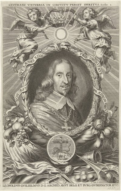 Portrait de Léopold Guillaume, archiduc d