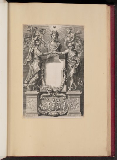 Page de titre pour Frederik de Marselaer, Legatvs - Cornelis Galle II after Sir Peter Paul Rubens