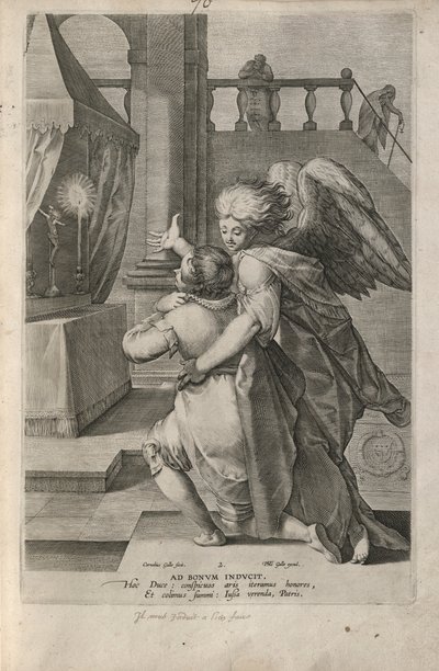 Angeli Custodis Ministeria - Cornelis Galle I