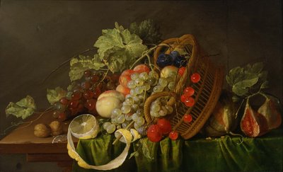 Nature morte avec un panier de fruits, vers 1654 - Cornelis de Heem
