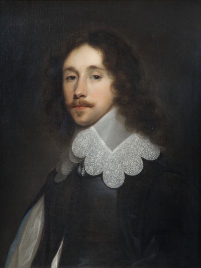 Portrait de Lucius 2e vicomte Falkland 1610-43, 1640 - Cornelis Janssens van Ceulen