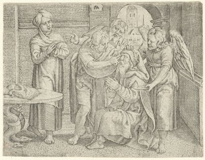 Guérison de Tobit - Cornelis Massijs