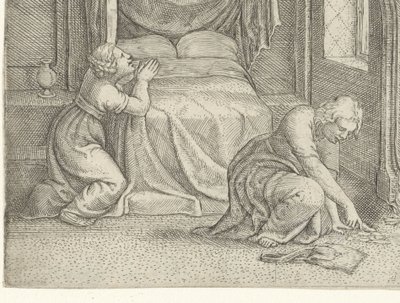 Nuit de noces de Tobie et Sara - Cornelis Massijs