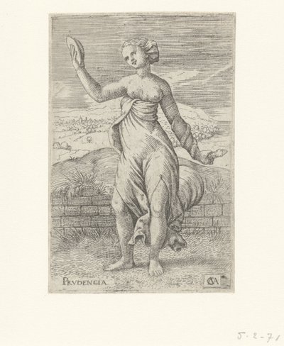 Prudence (Les vertus) - Cornelis Massijs