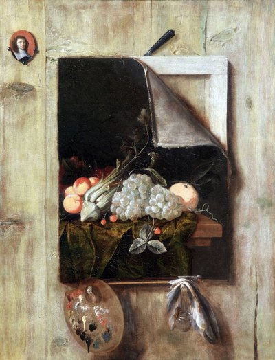 Nature morte en trompe-l